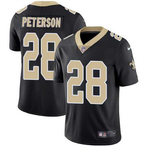 Nike New Orleans Saints #28 Adrian Peterson Black Team Color NFL Vapor Untouchable Limited Jersey,We sell and wholesale Nike New Orleans Saints #28 Adrian Peterson Black Team Color NFL Vapor Untouchable Limited Jersey on line form chian!